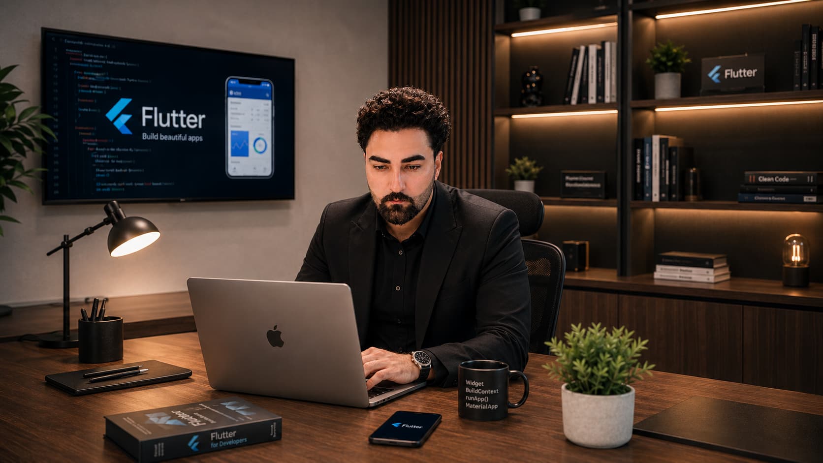 Modern Flutter developer workspace setup