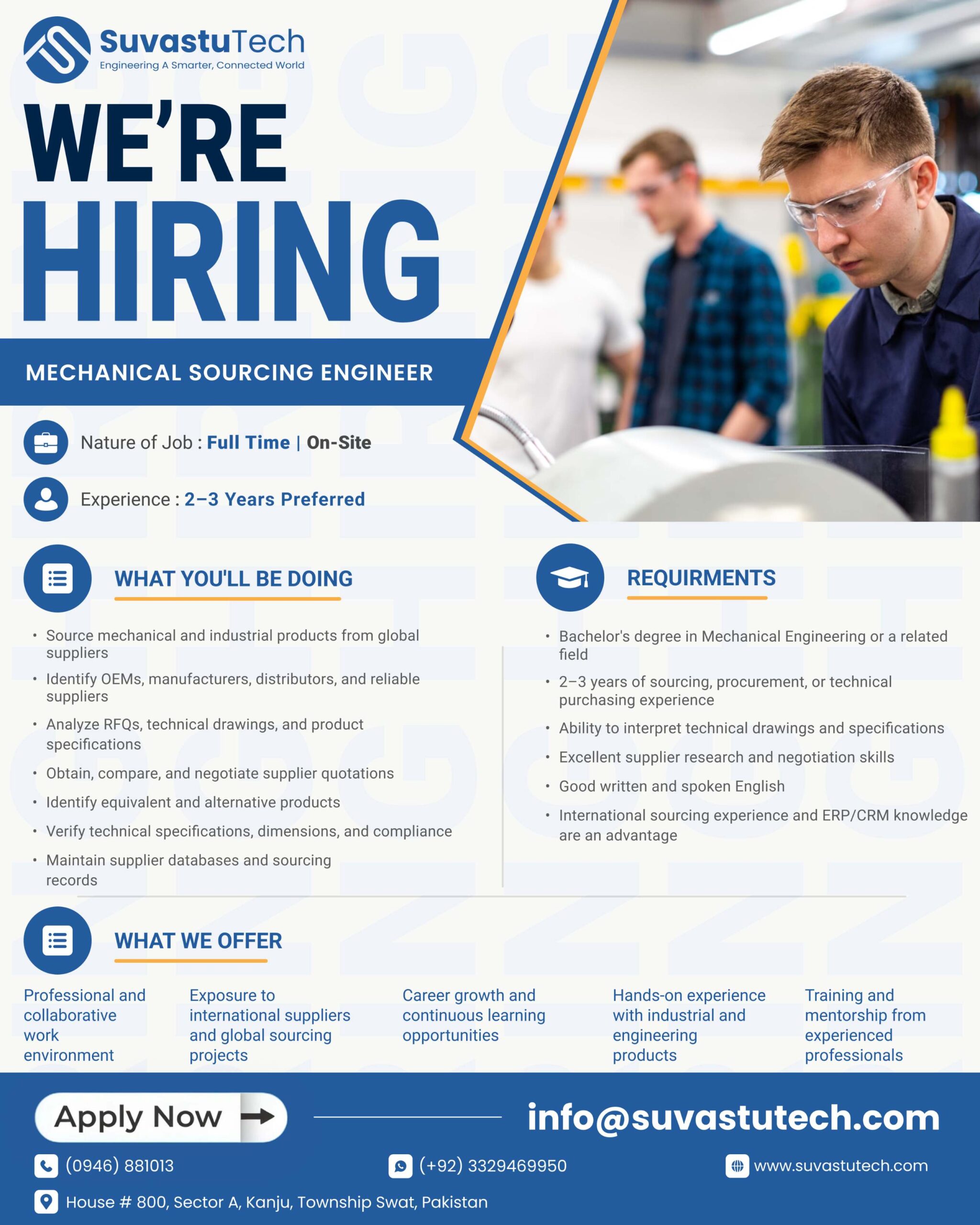 Mechanical Sourcing Engineer scaled